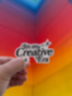 Thumbnail: IN MY CREATIVE ERA STICKER