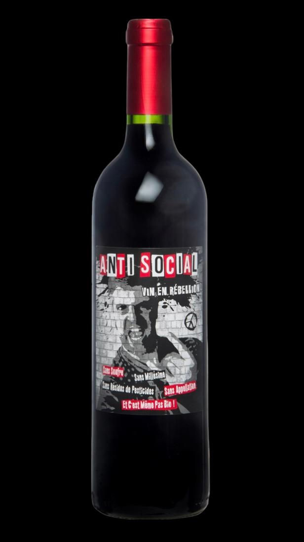 "안티 소셜" - 유황이 없는 와인(75cl)