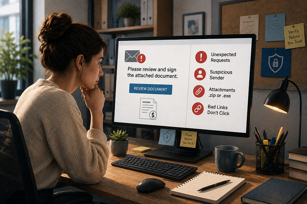 Urgent Security Alert: How to Spot Fake DocuSign Emails Targeting Local Businesses