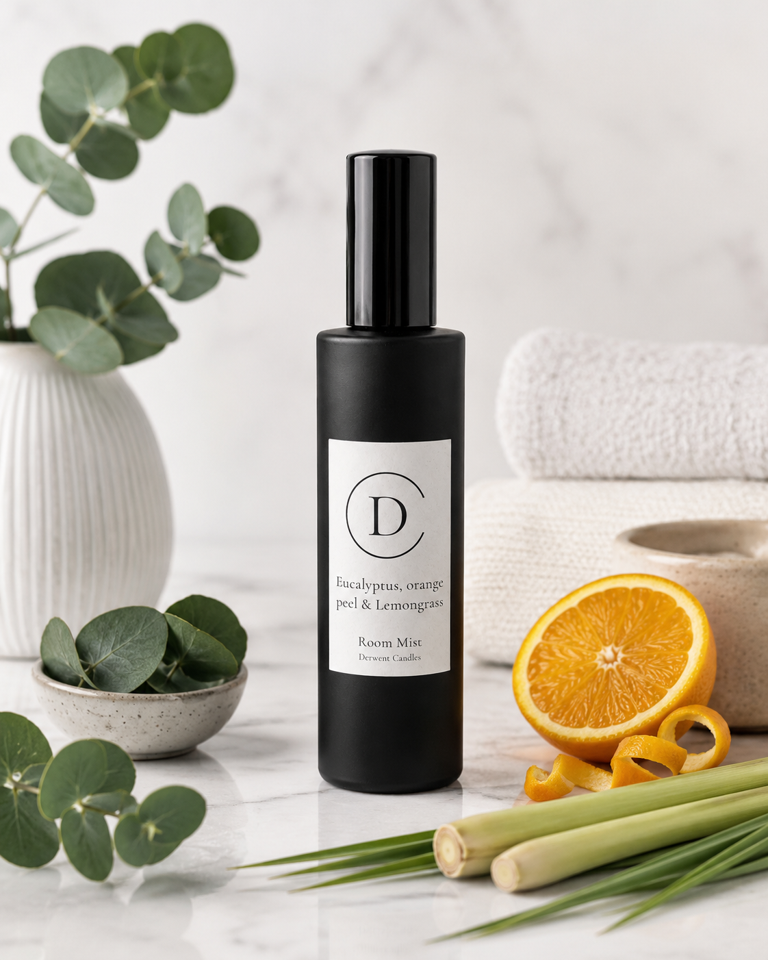 Eucalyptus orange peel & Lemongrass Room Mist