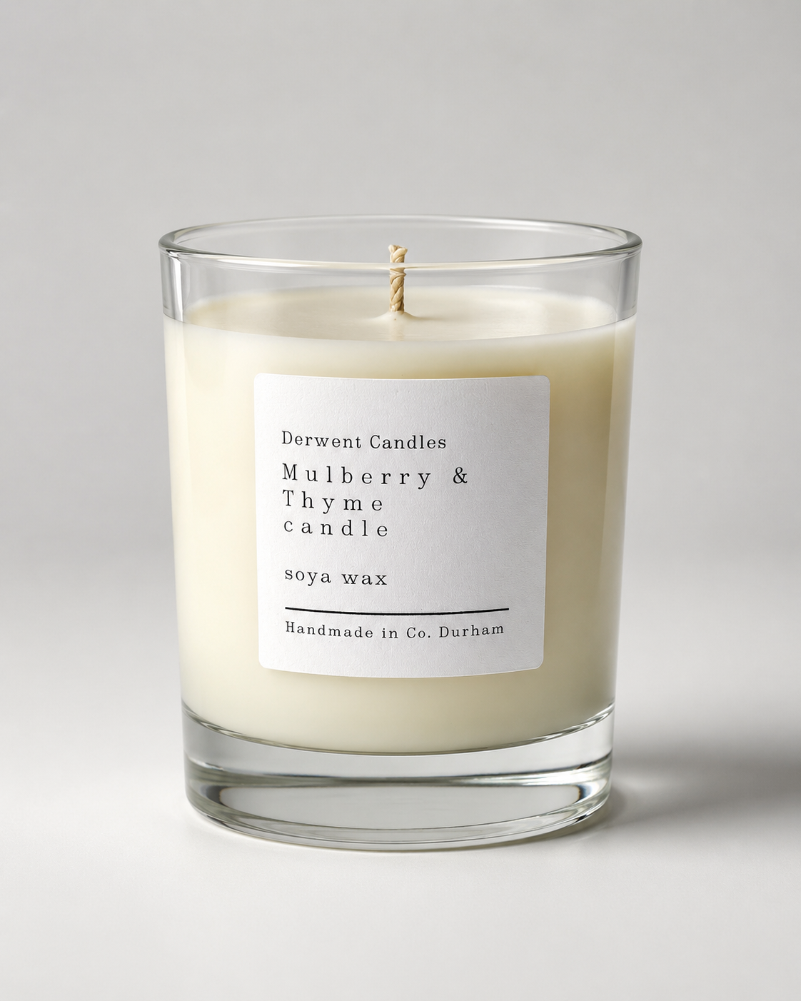 Mulberry & Thyme Soya wax candle