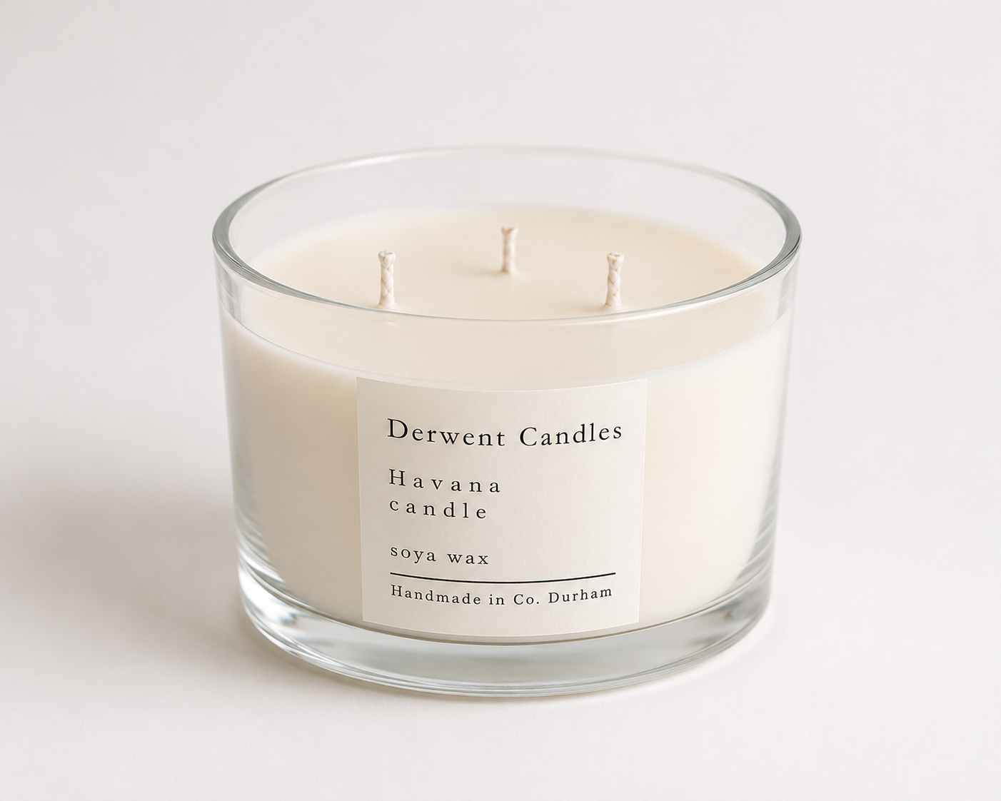 Havana Three Wick Soya Wax Candle-450g