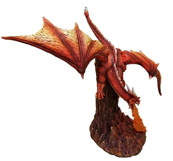 Miniature : Dragon rouge cracheur