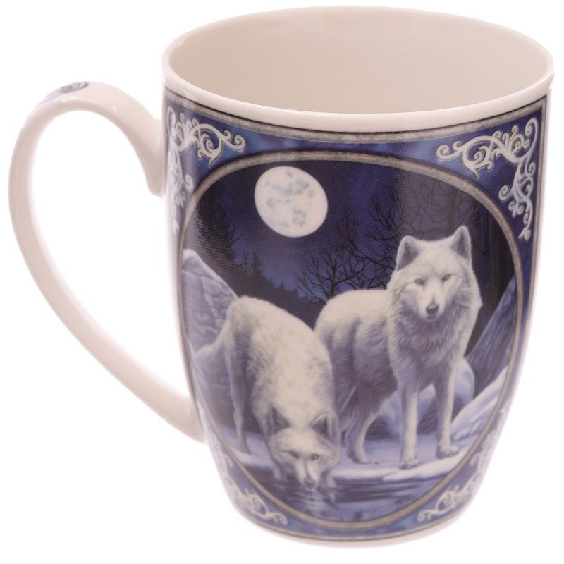mug tasse loup guerrier lisa parker