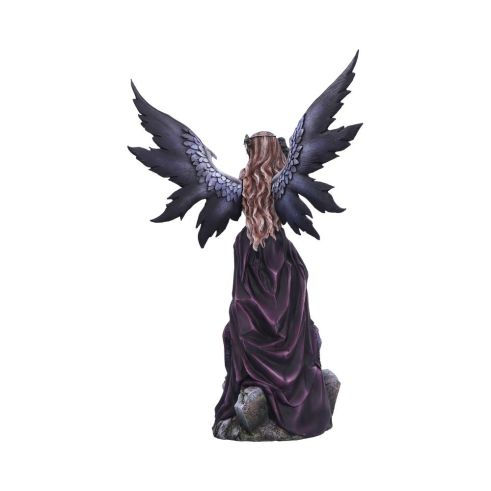 Miniature : Fée gothique corbeau