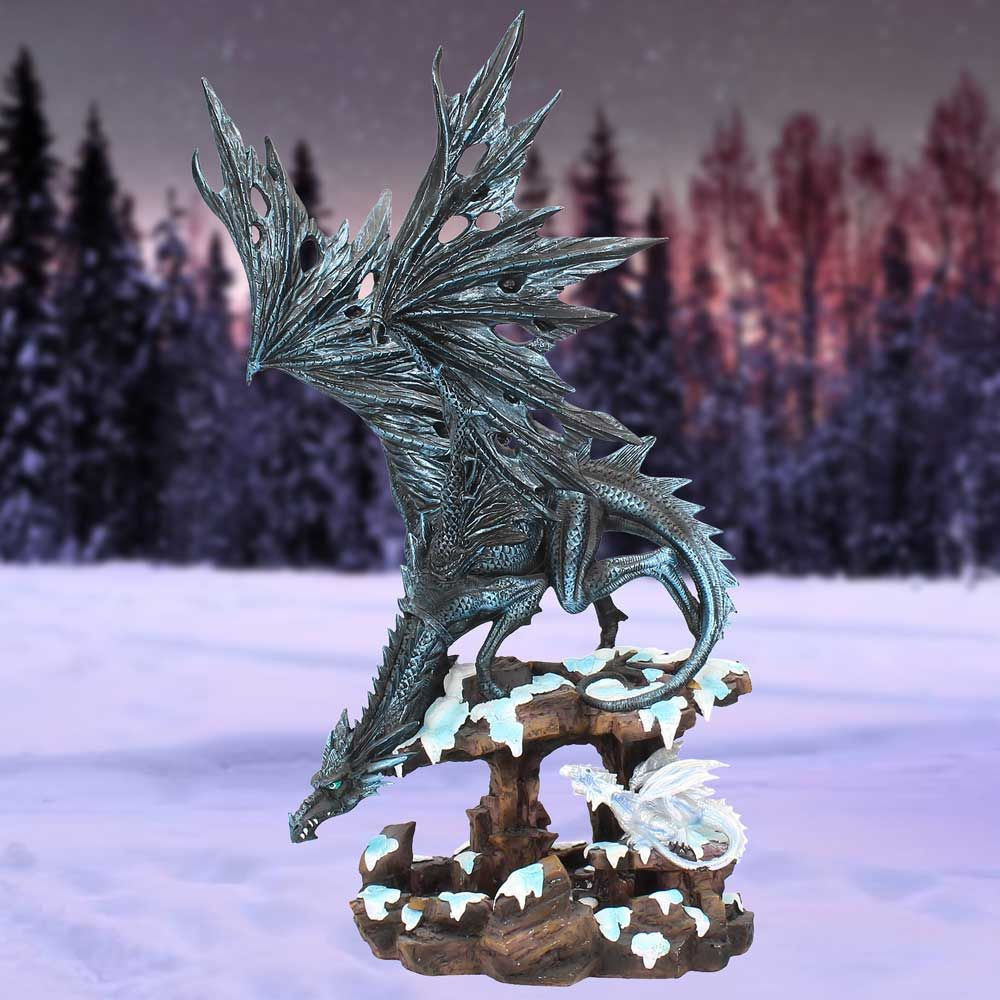 Dragon noir des glaces