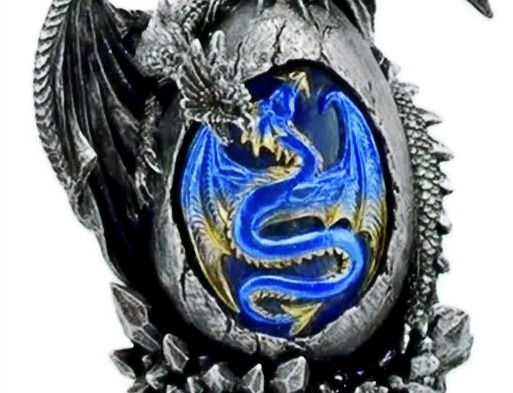 Thumbnail: Dragon Œuf Noir Lumineux Héroic Fantasy