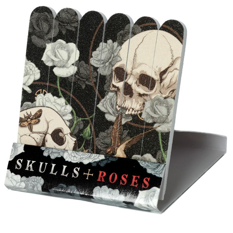 Thumbnail: Lime à Ongles Skulls and Roses Crâne et Roses