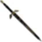 Epée Master Sword Black Edition