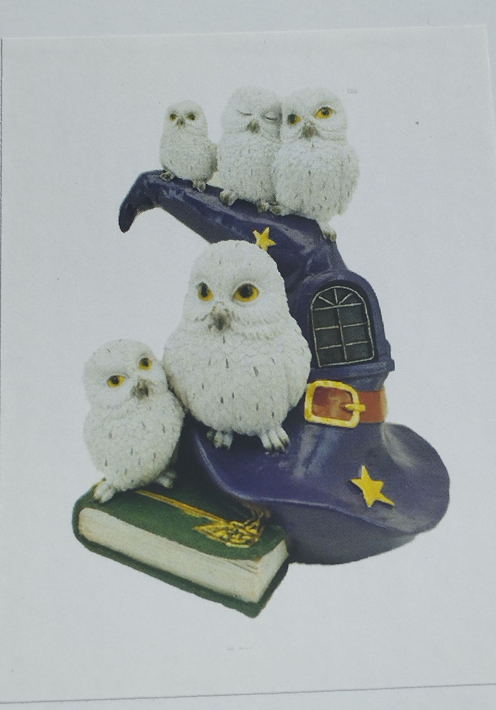 Thumbnail: Chouettes sur son livre Lumineux