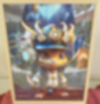 Tableau cadre print Dragonnier