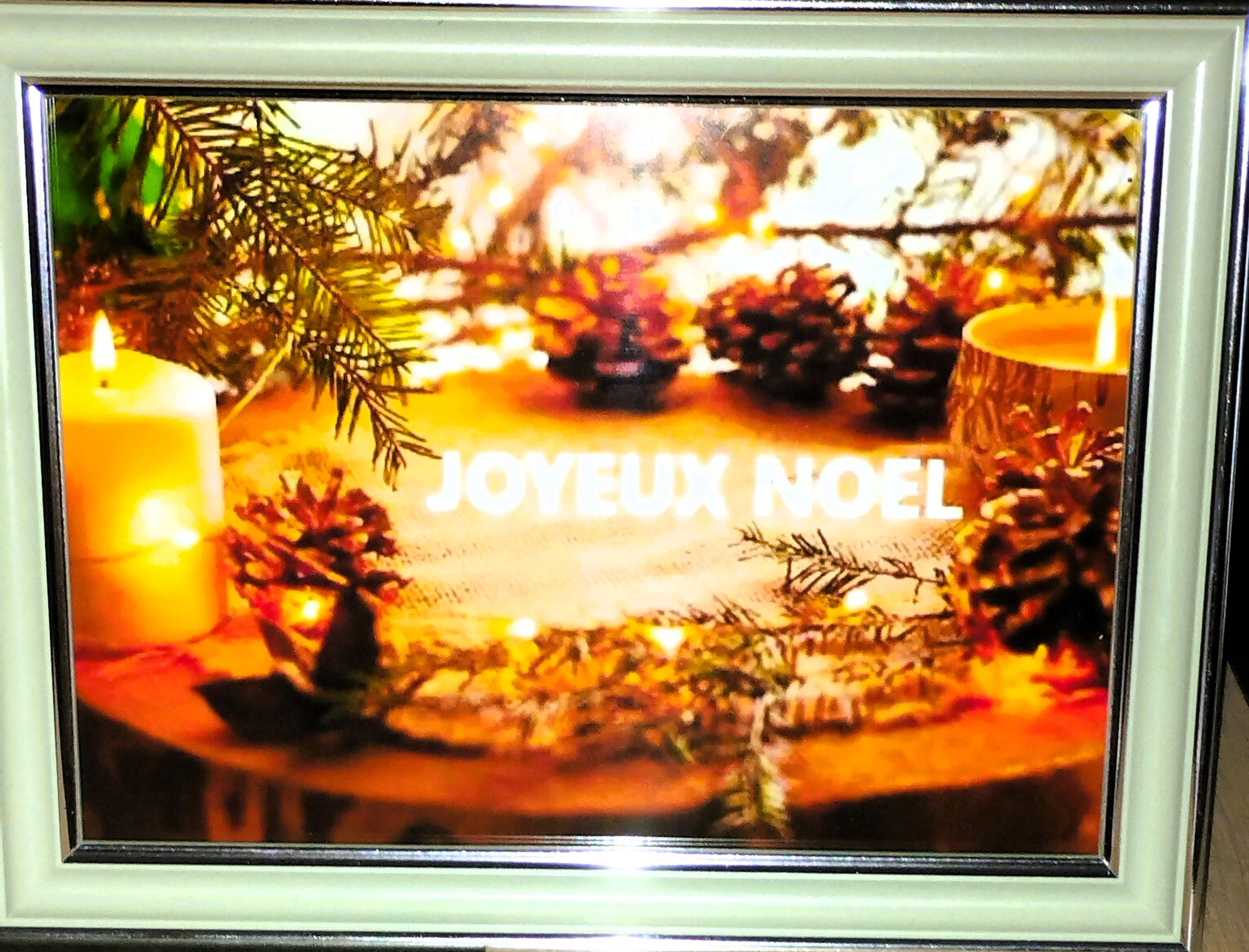 Cadre Photo Impression Noel