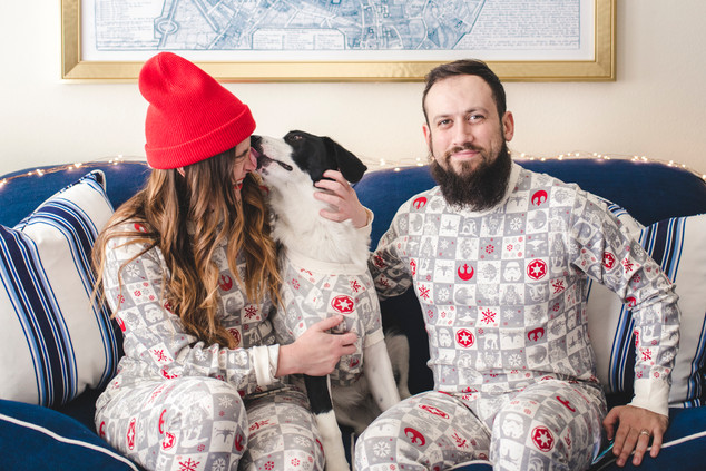 Matching Christmas Jammies