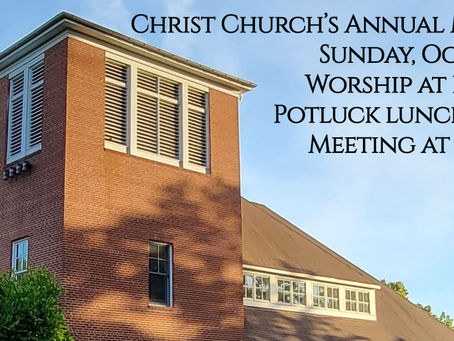Annual Meeting 12 Noon Livestream