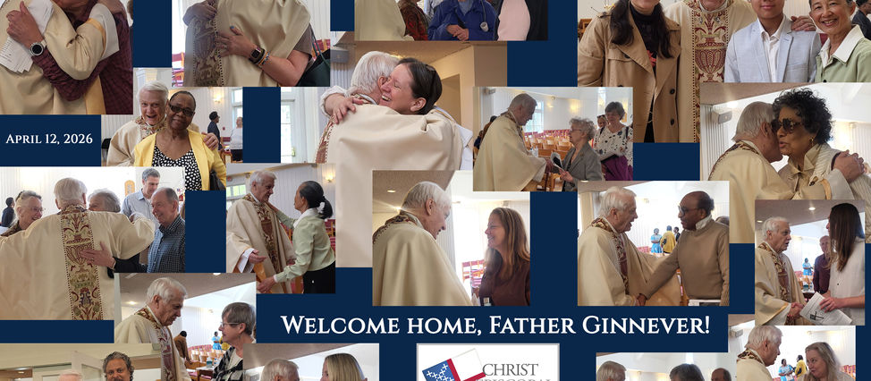 Welcome Home, Father Ginnever!