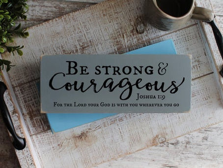 Lenten Meditation: Courage Matters