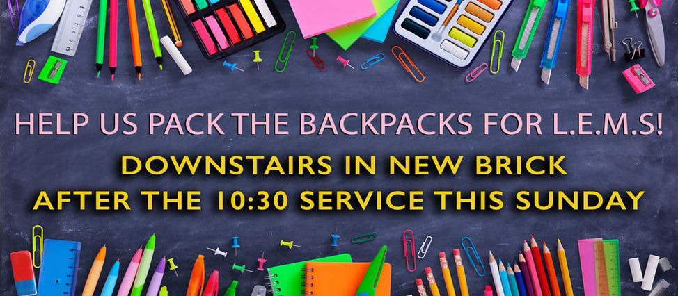 Christ Church Outreach News: August 14, 2025
