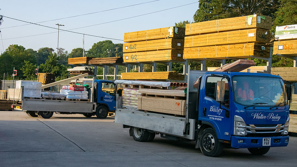 7.5 Tonners Loaded For Deliveries