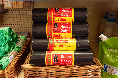 Heavy duty bin bags, bin liners