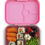 Thumbnail: yumbox panino lunchbox power pink rainbow tray