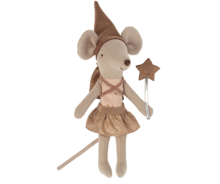 Thumbnail: MAILEG Tooth Fairy Mouse in matchbox, Big Sister | Rose