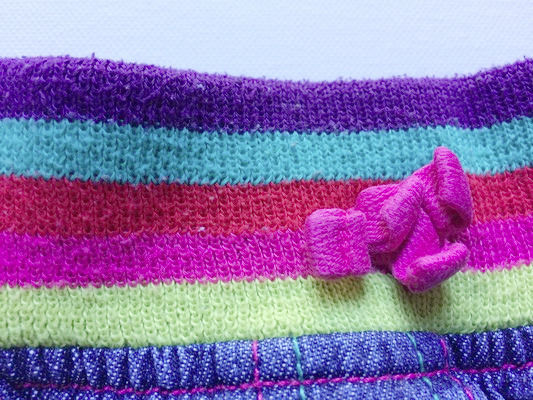 Thumbnail: GEORGE rainbow denim skirt | 9-12 months