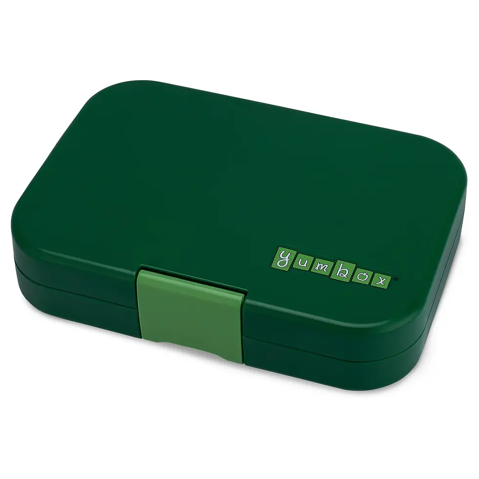Thumbnail: Yumbox Original 6-sections | Explore Green, Rocket Tray