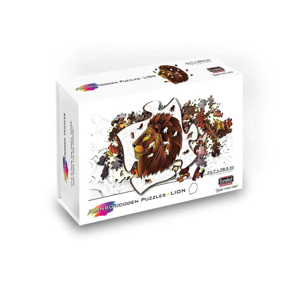 Thumbnail: EUREKA Wooden Puzzle, Lion