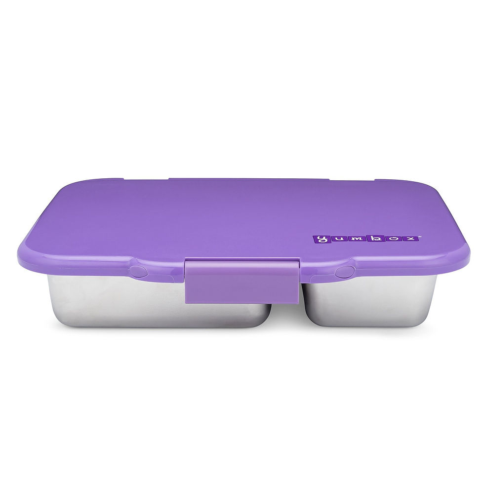 Thumbnail: Yumbox Presto Large Stainless Steel | Remy Lavender