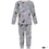 Thumbnail: RUSKO organic Pyjamas, Hilda | Sand & Light Blue