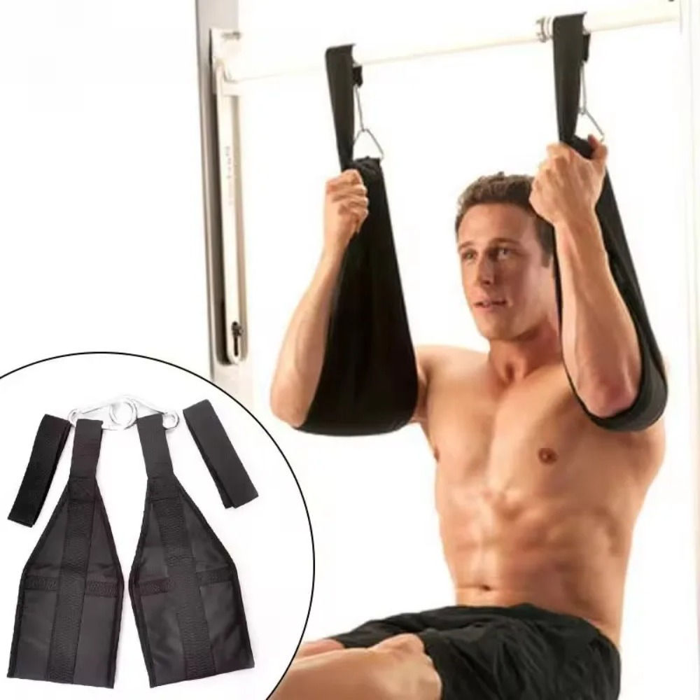Heavy Duty Fitness AB Sling Straps Suspension Pair Rip-Resistant for Pull up Bar