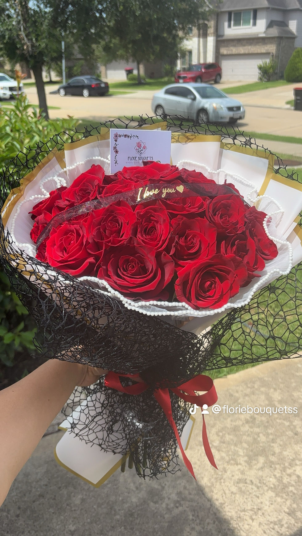 Thumbnail: 24 Classic Red Rose Bouquet