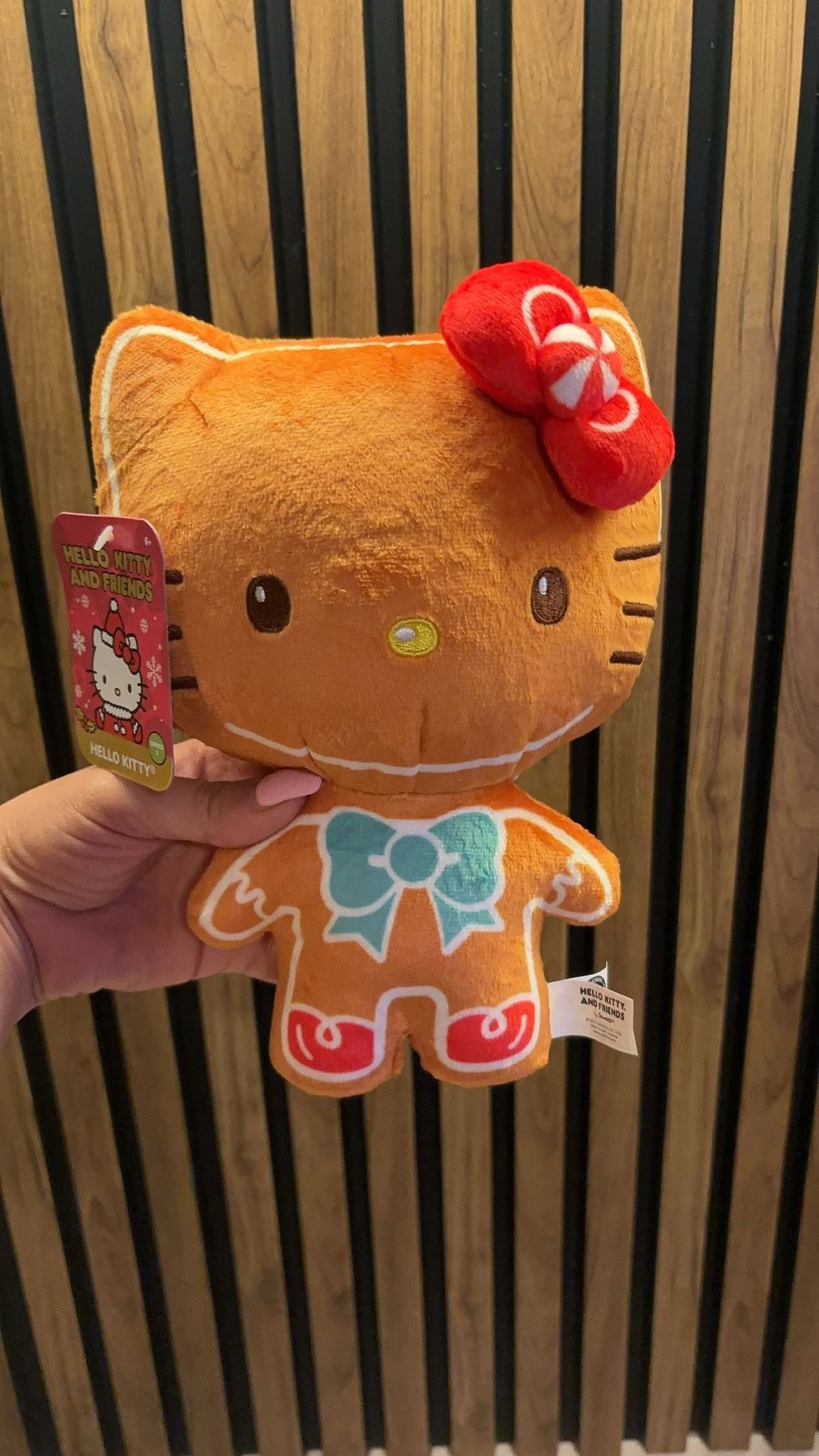 Gingerbread Hello Kitty Plush