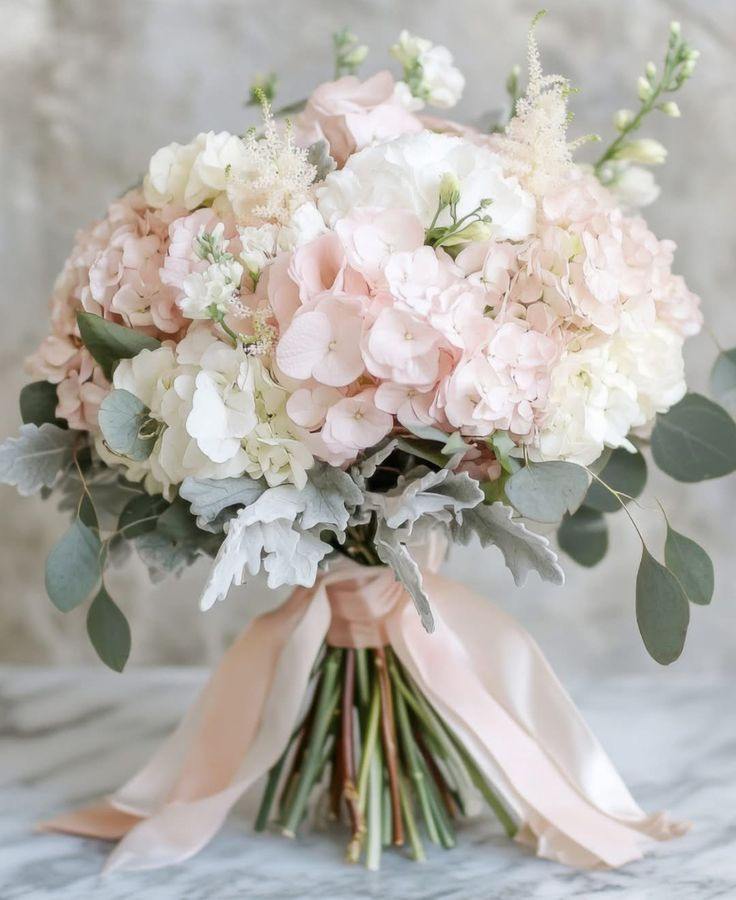 Hydrangea and Rose Bouquet
