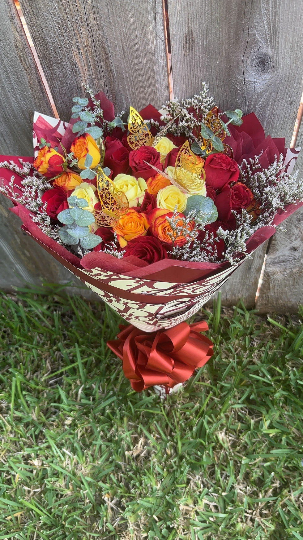 Thumbnail: Sunset Rose Bouquets “Standard Version
