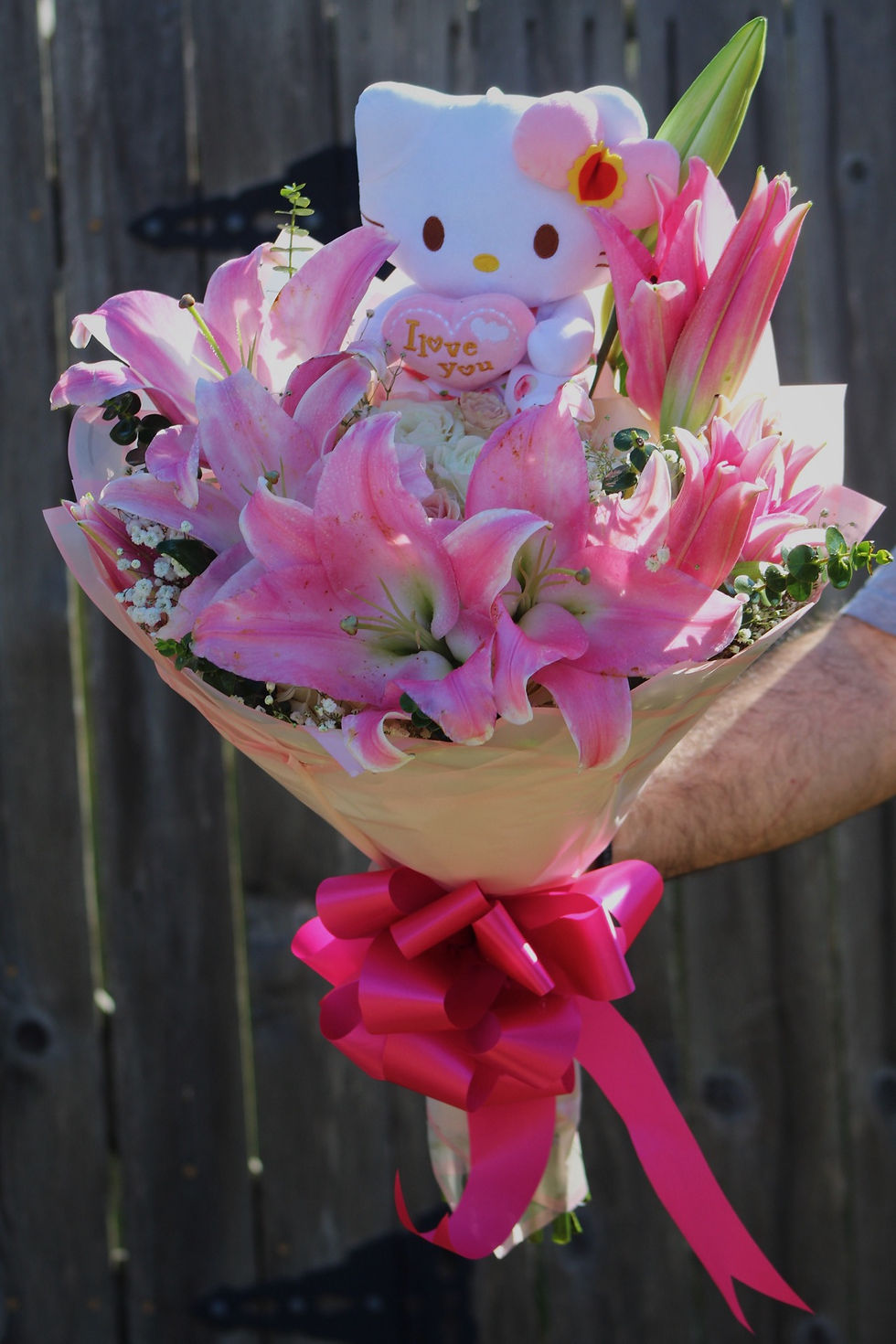 Thumbnail: Pink Lilies Dream Bouquet