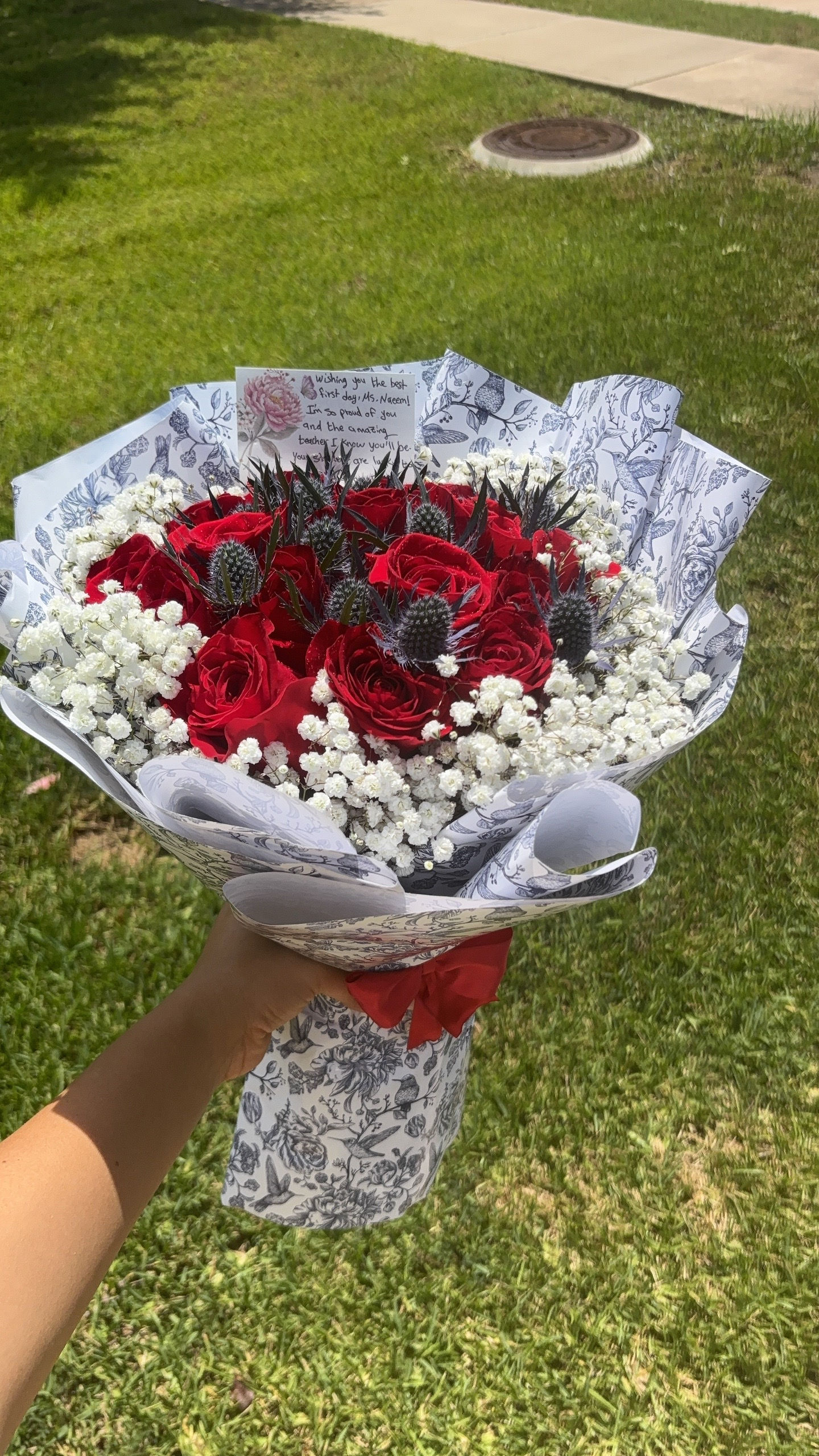 Crimson Elegance Bouquet