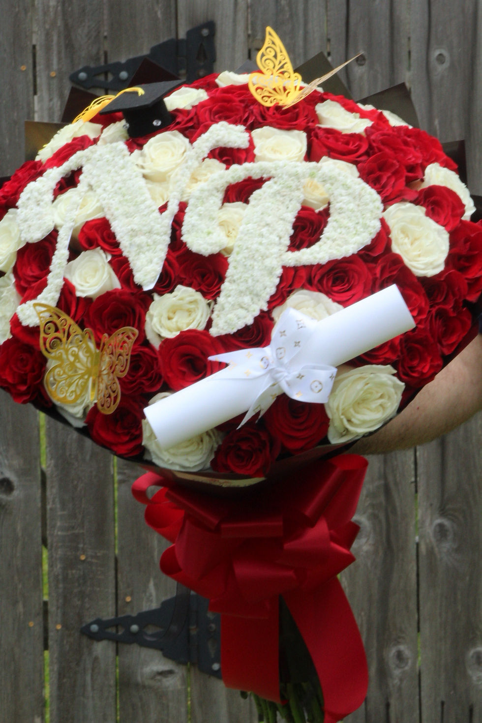 Thumbnail: Graduation Luxe Bouquet “75 Roses 