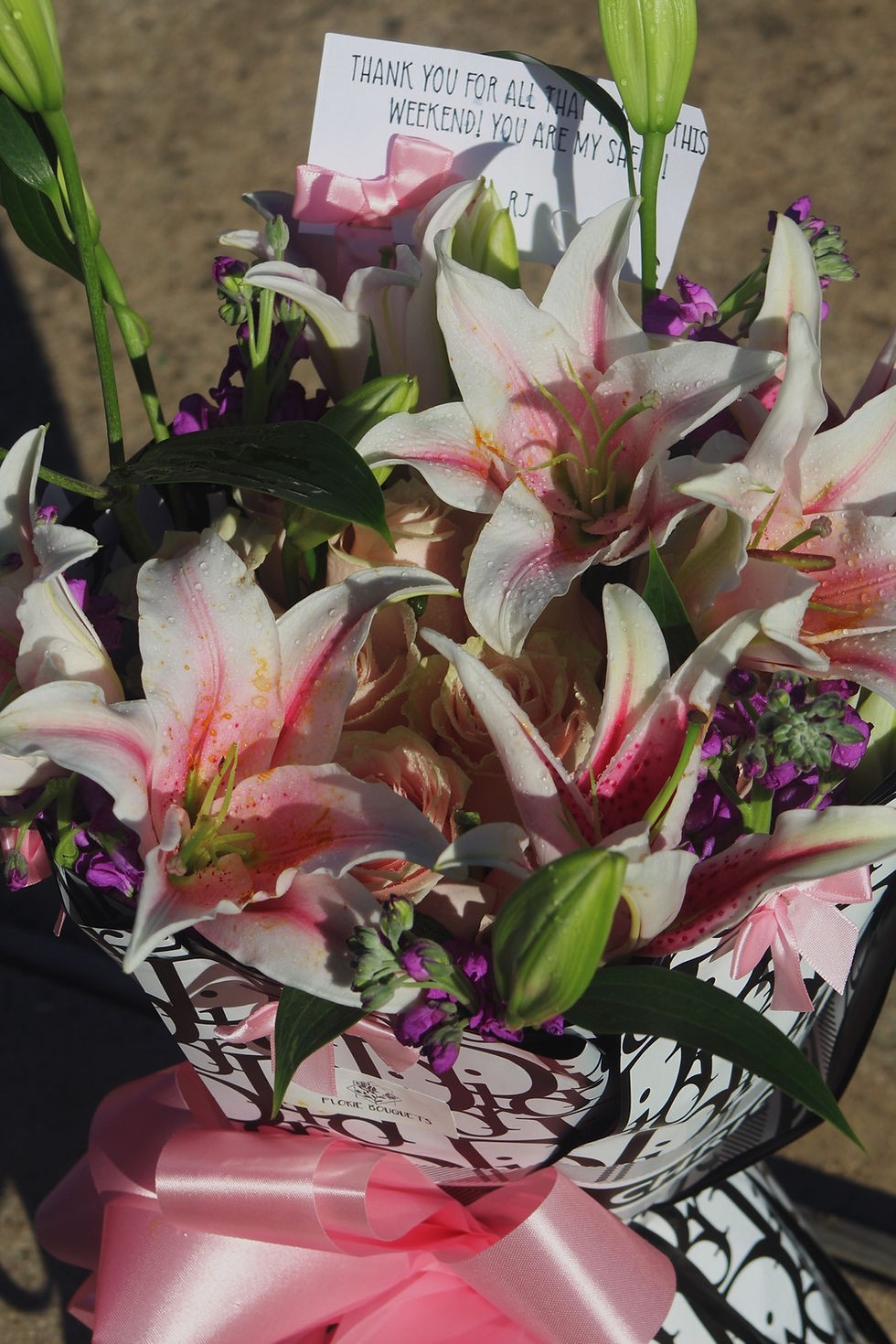 Thumbnail: 12 ct Roses + Lilies “Brand Wrapping