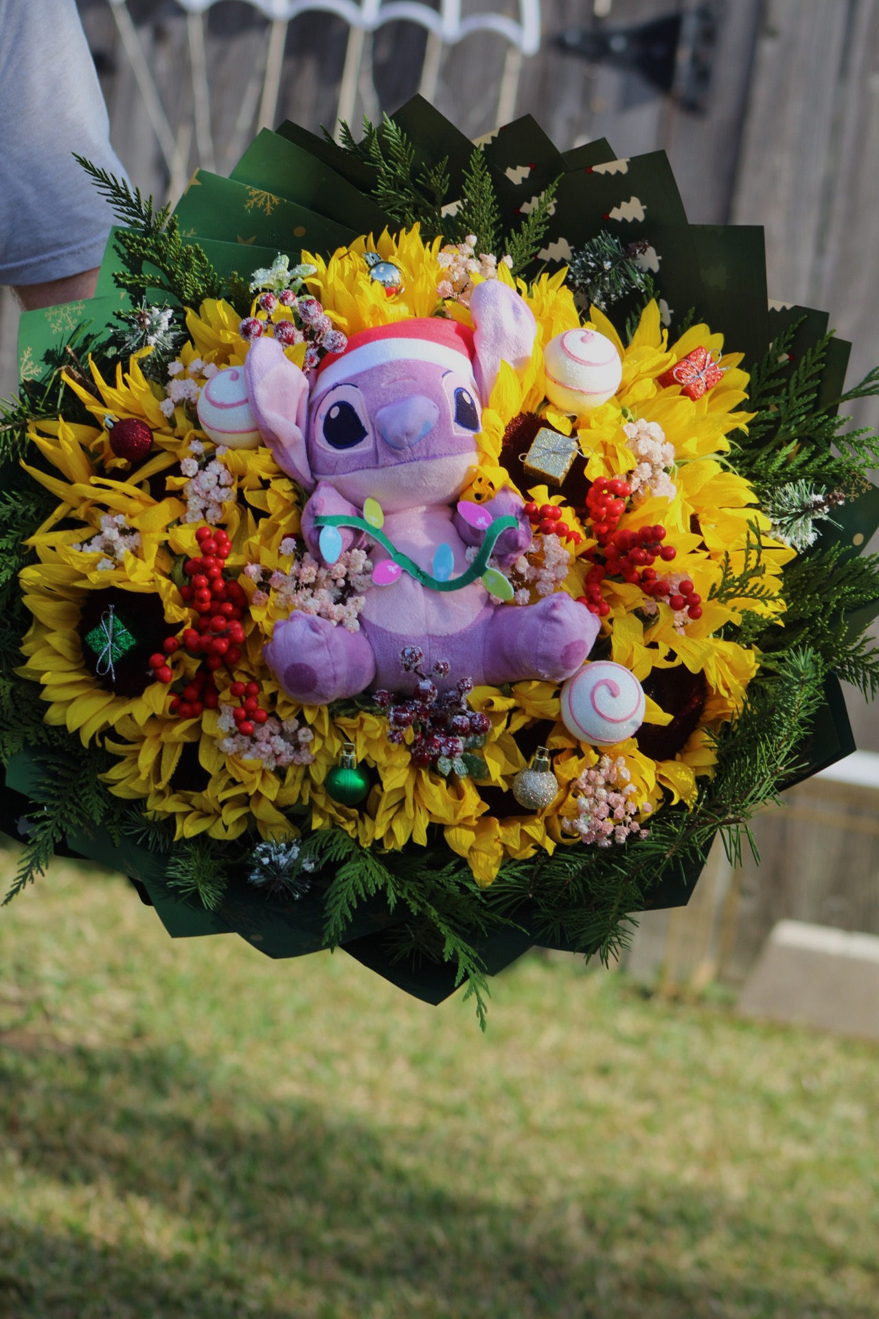 Golden Angel Cheer “15 ct Sunflowers 🌻 