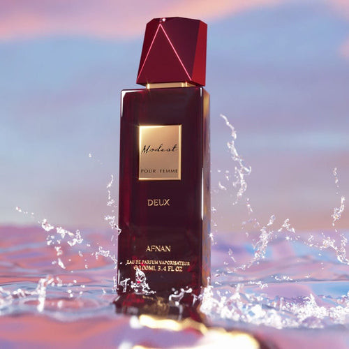 香水(女性用) Afnan Deux Eau de Parfum 100ml Afnan Modest Pour Femme Eau de Parfum Spray, 100ml : Amazon.co.uk