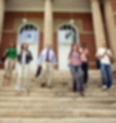 University Students and Professor
