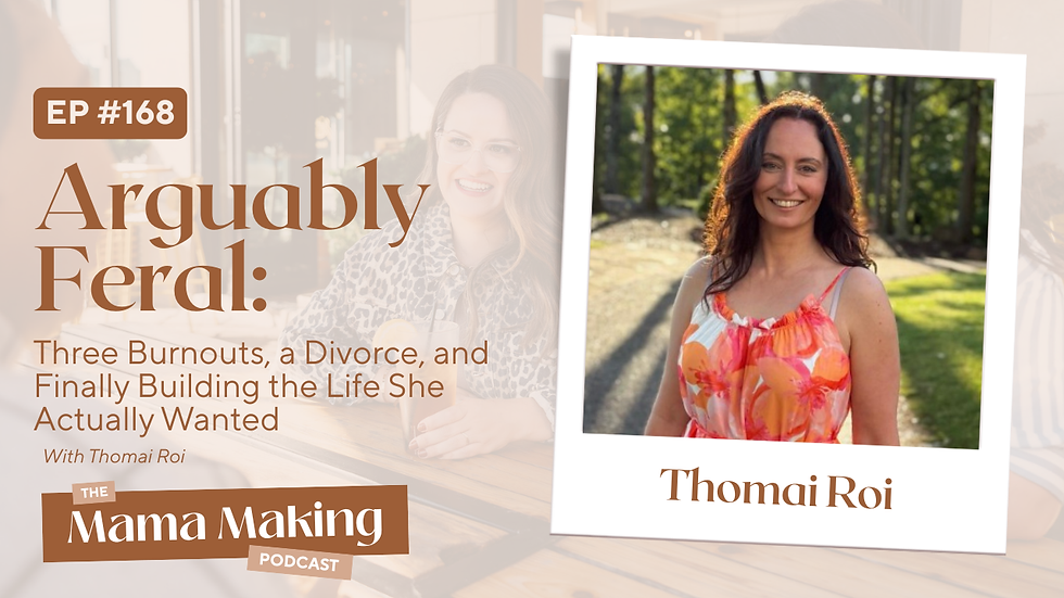 Thomai Roi | Arguably Feral: Three Burnouts, a Divorce, and Finally Building the Life She Actually Wanted