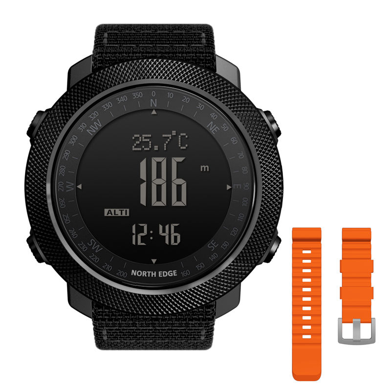 Thumbnail: NORTH EDGE Men's sport Digital watch Hours Running Swimming Military Army watche