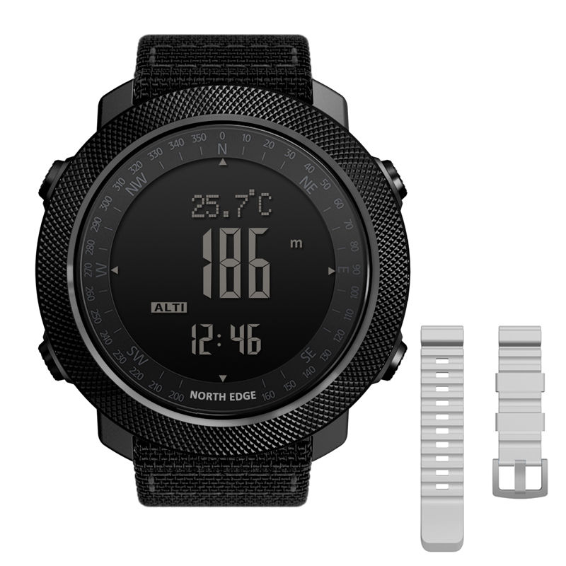 Thumbnail: NORTH EDGE Men's sport Digital watch Hours Running Swimming Military Army watche