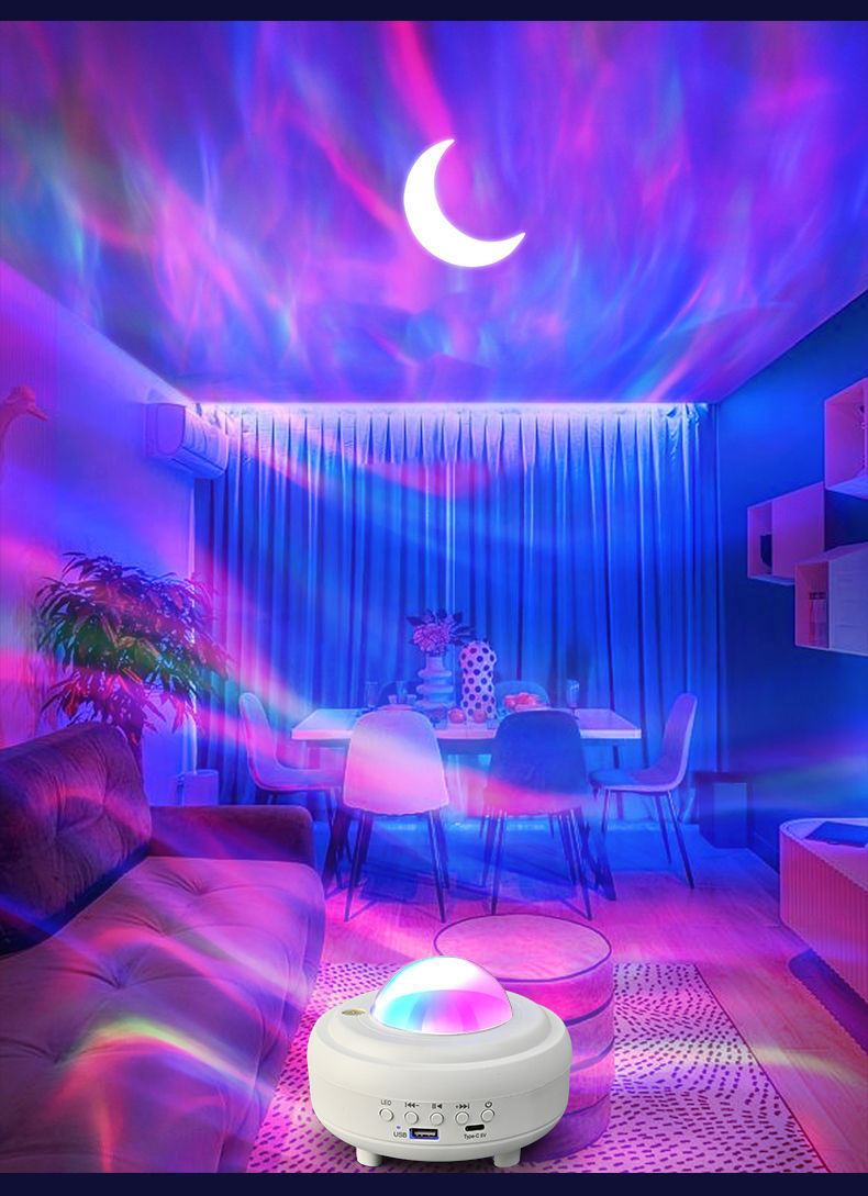 Thumbnail: AuroraGlow Galaxy Projector Lamp