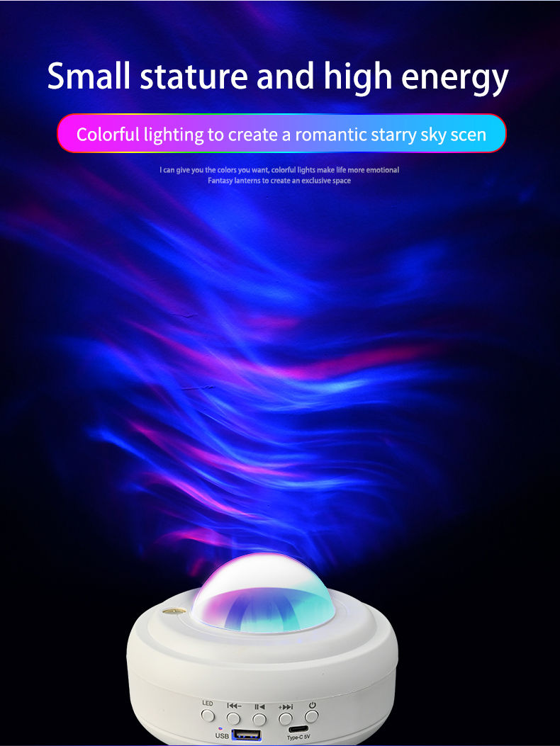 Thumbnail: AuroraGlow Galaxy Projector Lamp