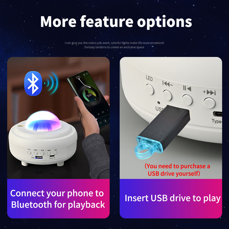 Thumbnail: AuroraGlow Galaxy Projector Lamp