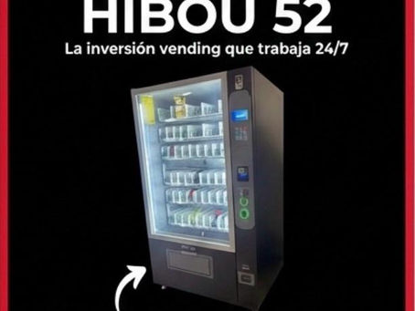 Maquina Vending Expendedora China TCN 10G Hibou 52