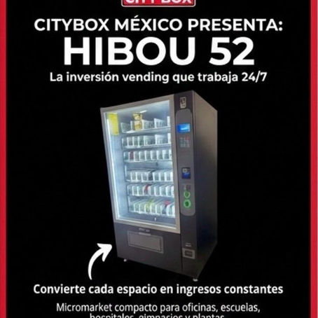 La Verdad de la Hibou 52 (TCN 10G) | Análisis Vending Low Cost México
